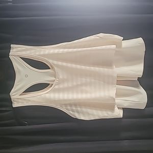 NEW! RBX Athletic Workout Tank Top, Racerback with Crop Tank Overlay,